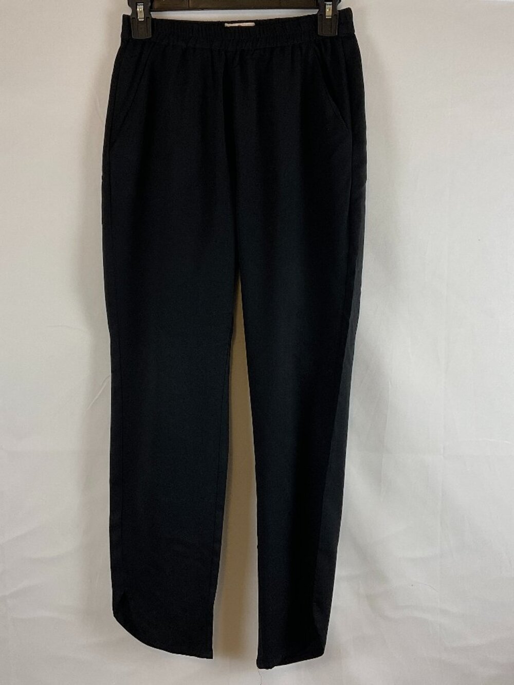 Marine Layer Allison Pants XS Black Elastic Waist Brancusi